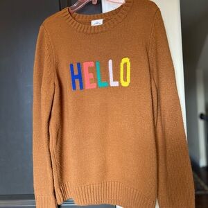 🅗🅔🅛🅛🅞 Graphic Sweater by St. John’s Bay Quality Apparel